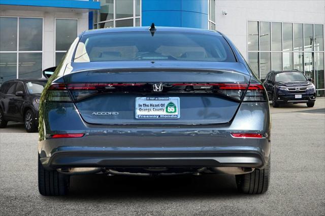 new 2025 Honda Accord car, priced at $30,455