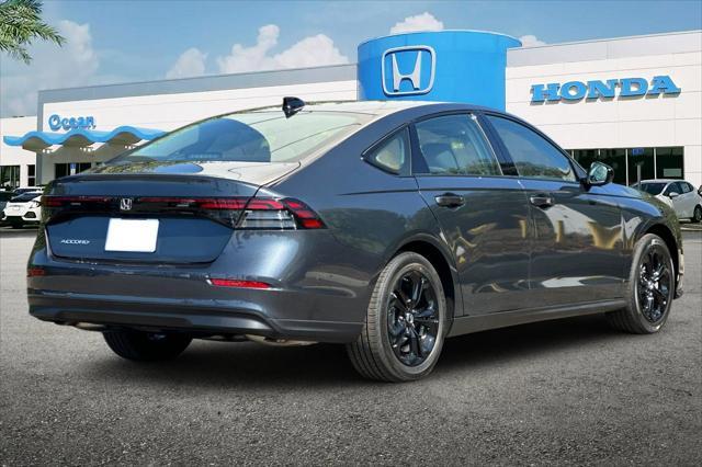 new 2025 Honda Accord car, priced at $30,455