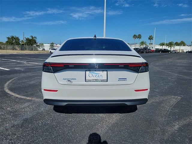 new 2024 Honda Accord Hybrid car, priced at $32,445