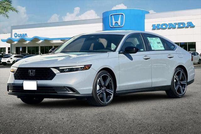 new 2025 Honda Accord Hybrid car, priced at $35,205