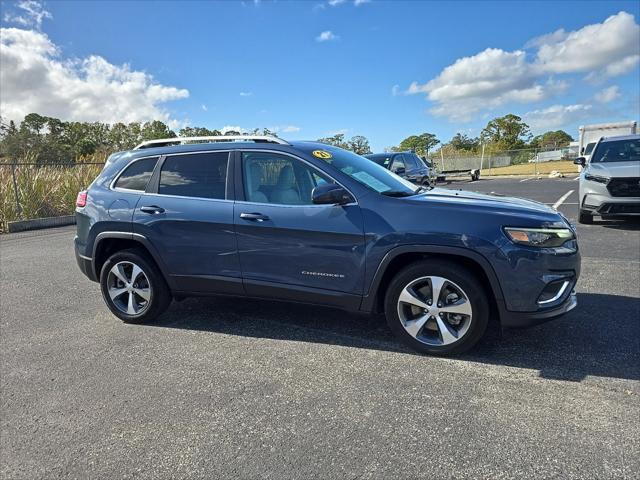 used 2021 Jeep Cherokee car, priced at $24,495