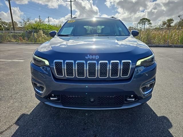 used 2021 Jeep Cherokee car, priced at $24,495