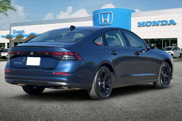 new 2025 Honda Accord car, priced at $31,655