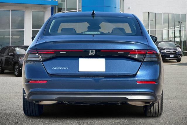 new 2025 Honda Accord car, priced at $31,655