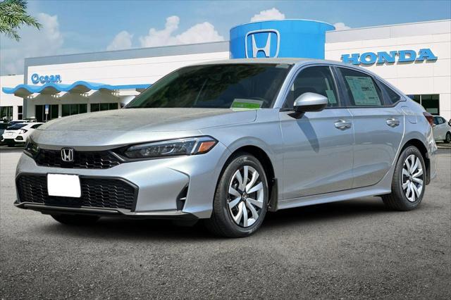 new 2025 Honda Civic car, priced at $25,345