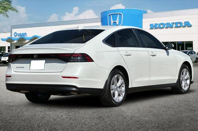 new 2025 Honda Accord car, priced at $28,945