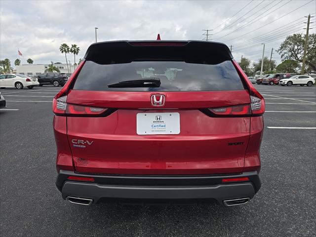 used 2024 Honda CR-V car, priced at $32,377