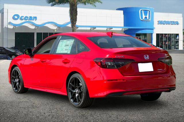 new 2025 Honda Civic Hybrid car, priced at $30,100