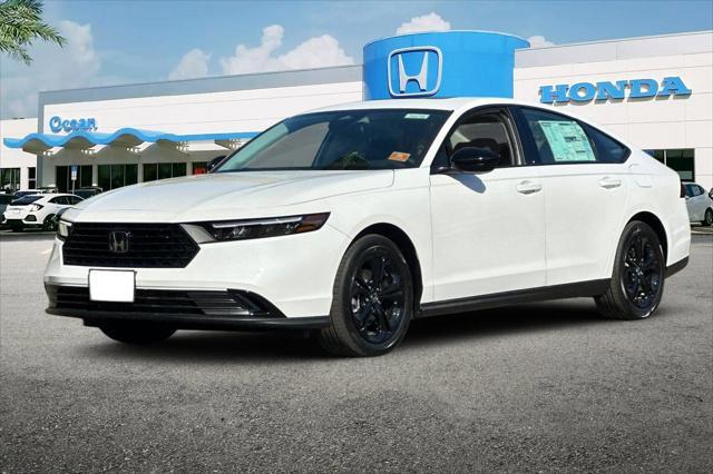 new 2025 Honda Accord car, priced at $30,910