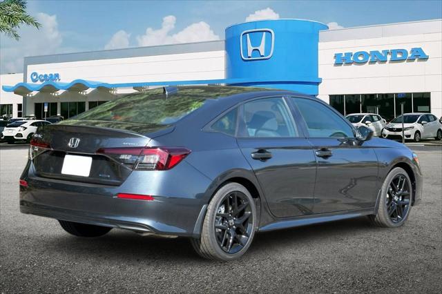 new 2025 Honda Civic Hybrid car