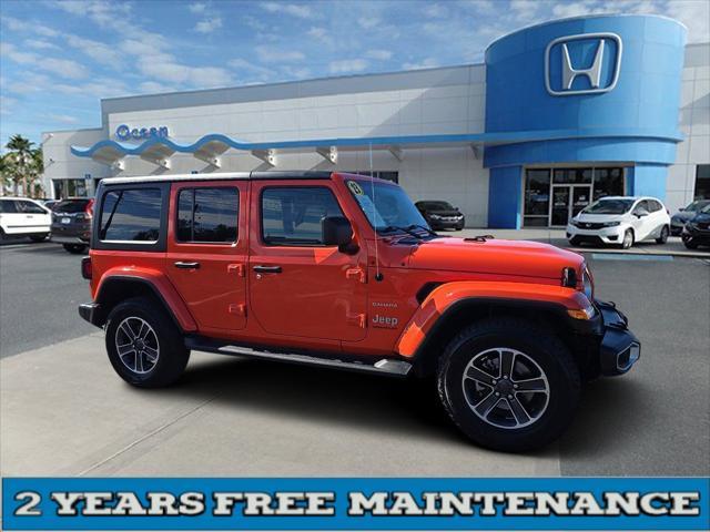 used 2023 Jeep Wrangler car, priced at $34,999