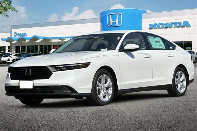 new 2025 Honda Accord car, priced at $29,845