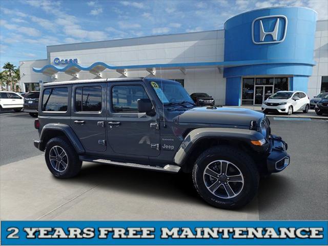 used 2023 Jeep Wrangler car, priced at $34,999