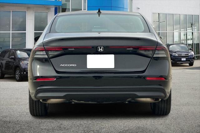 new 2025 Honda Accord car, priced at $28,490