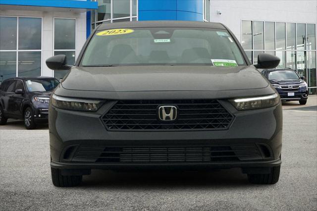 new 2025 Honda Accord car, priced at $28,490