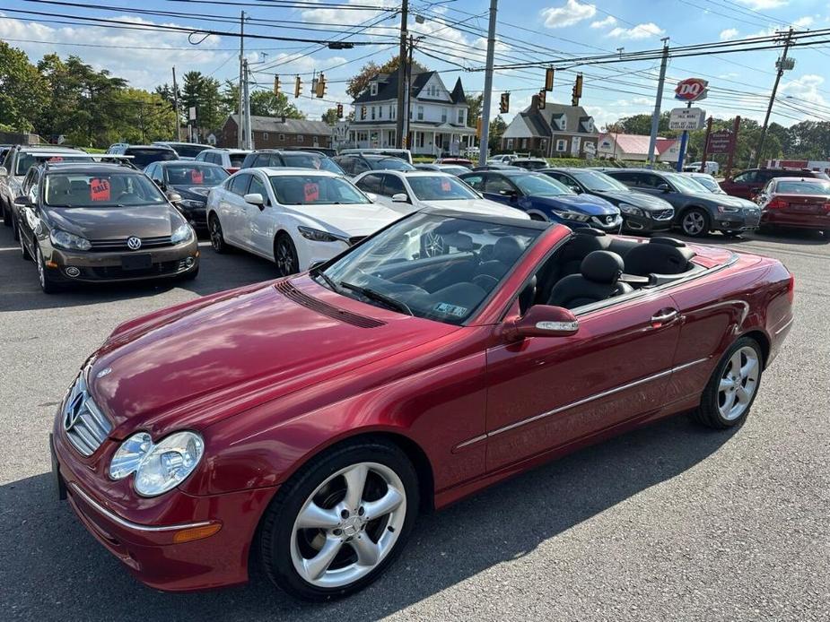 used 2005 Mercedes-Benz CLK-Class car, priced at $7,490