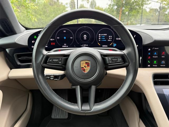 used 2022 Porsche Taycan car, priced at $64,433