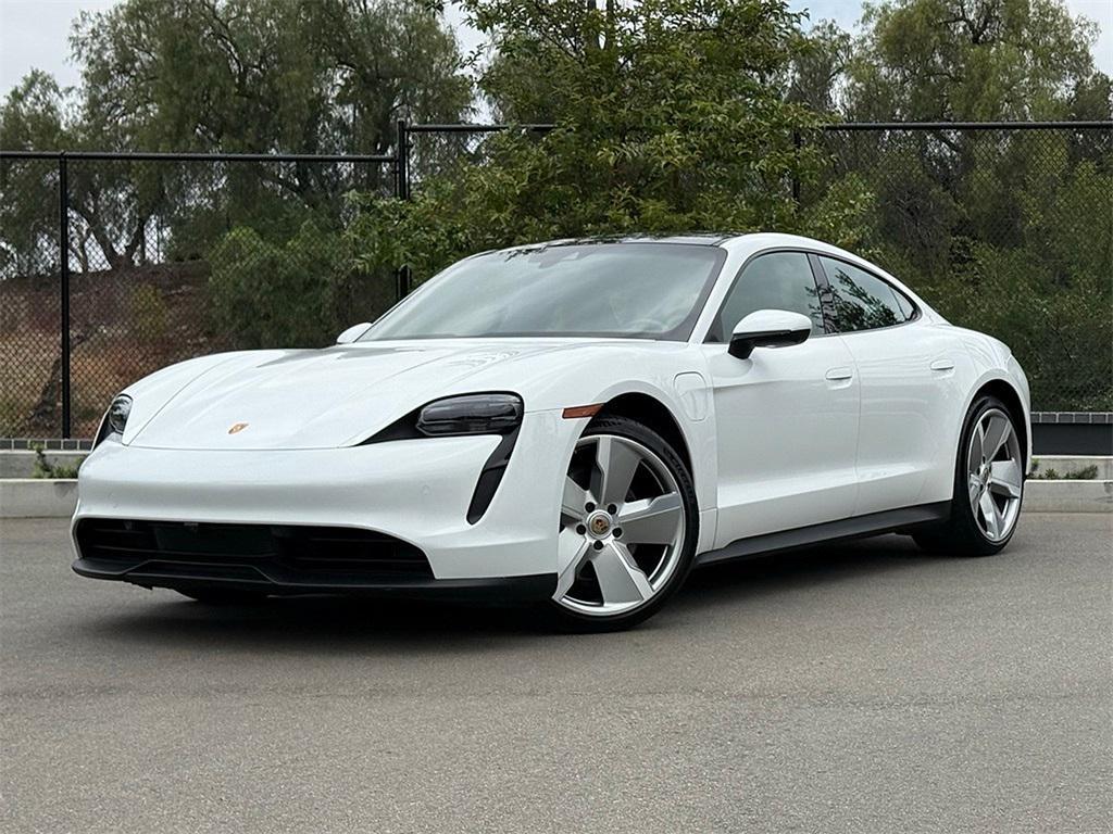 used 2022 Porsche Taycan car, priced at $62,456