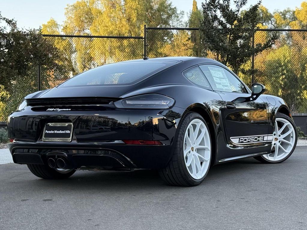 new 2025 Porsche 718 Cayman car, priced at $99,505