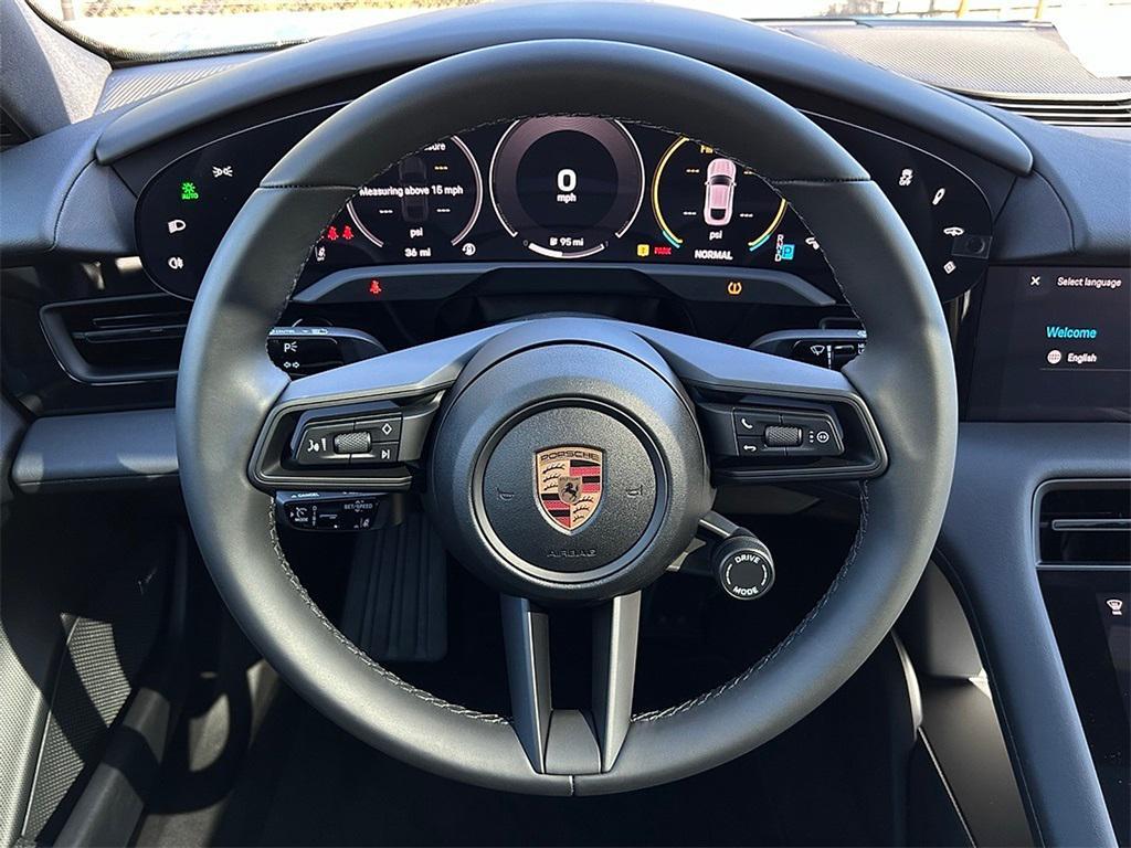 new 2025 Porsche Taycan car, priced at $135,705