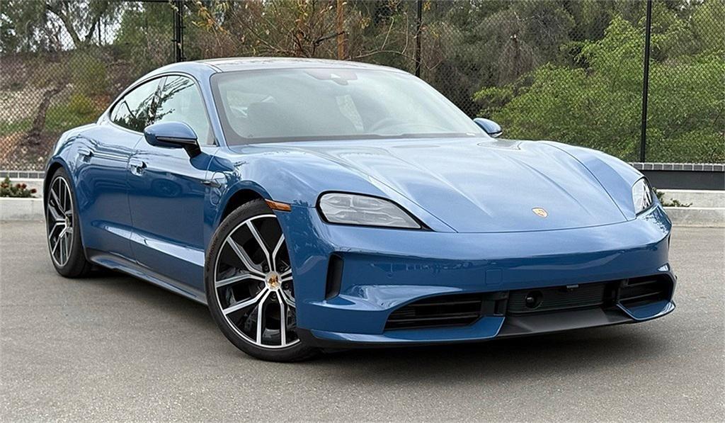 new 2025 Porsche Taycan car, priced at $135,705