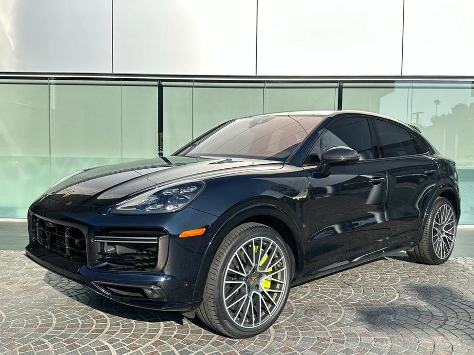 used 2022 Porsche Cayenne E-Hybrid Coupe car, priced at $168,750