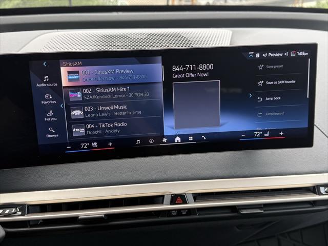 used 2024 BMW iX car, priced at $62,744