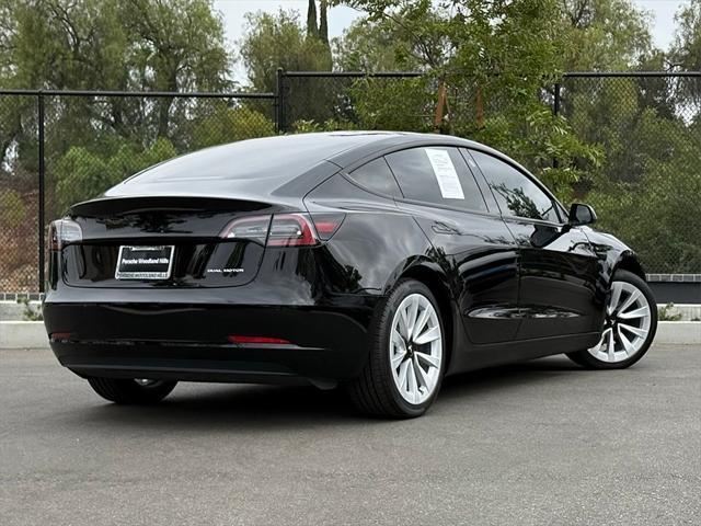used 2022 Tesla Model 3 car, priced at $26,449