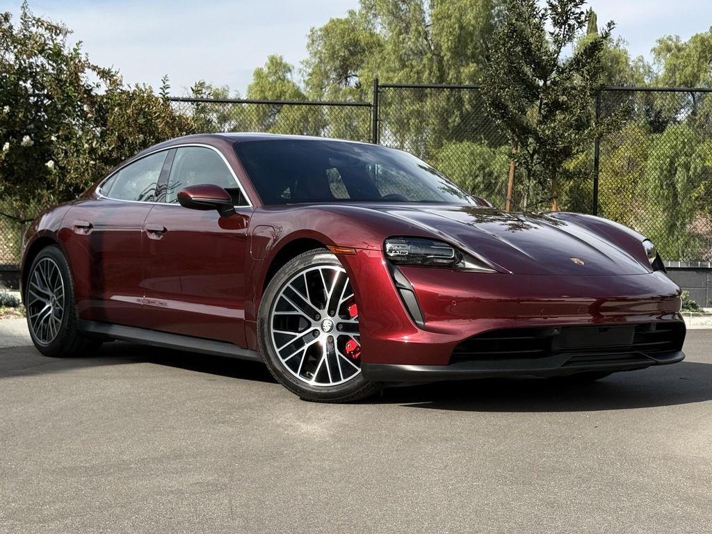 used 2022 Porsche Taycan car, priced at $72,231
