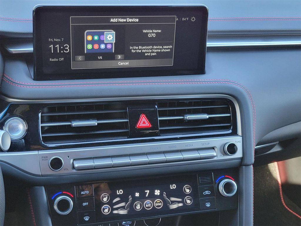 used 2025 Genesis G70 car, priced at $43,949