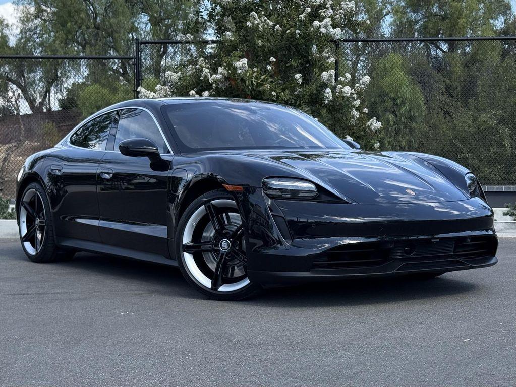 used 2024 Porsche Taycan car, priced at $96,742