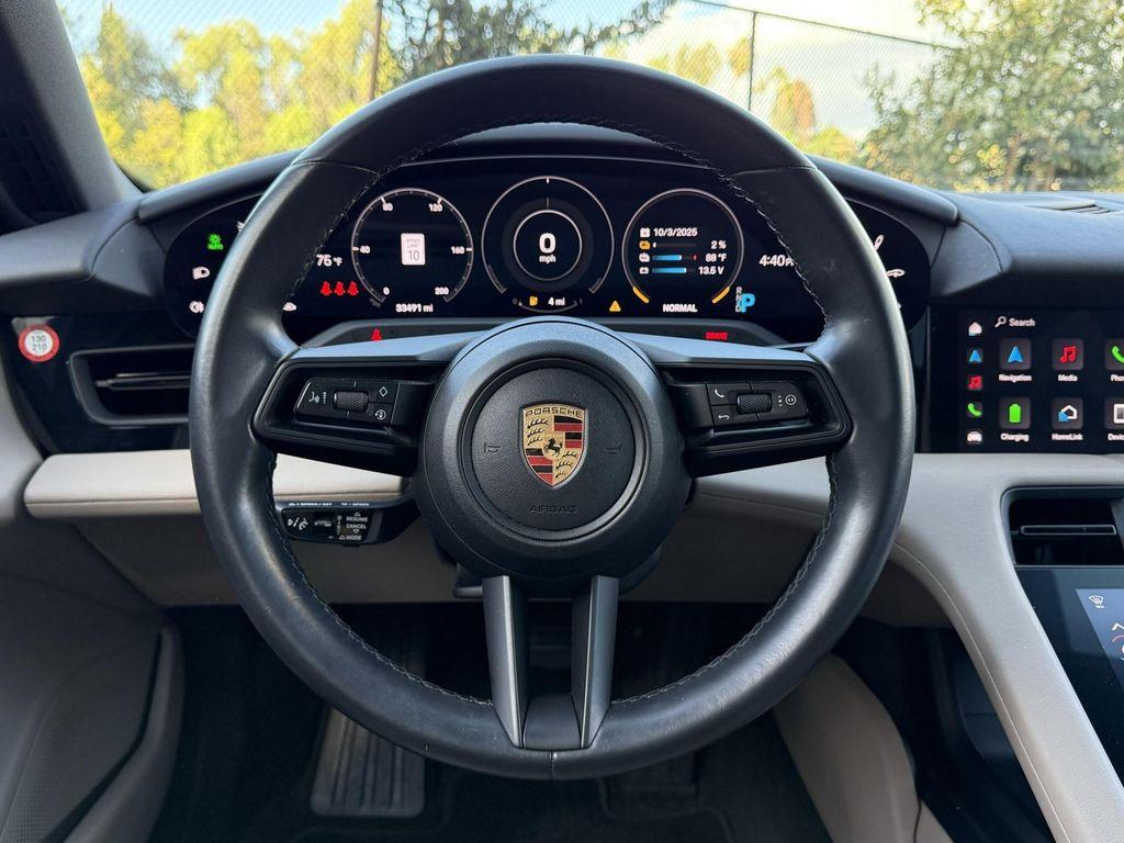 used 2023 Porsche Taycan car, priced at $66,829