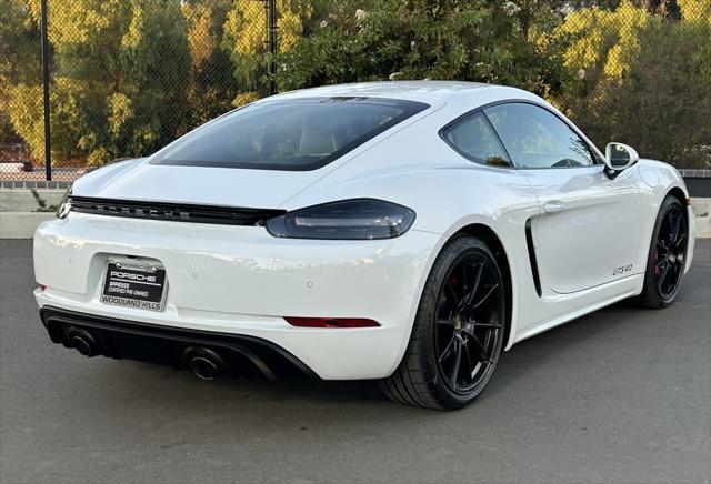 used 2022 Porsche 718 Cayman car, priced at $95,499