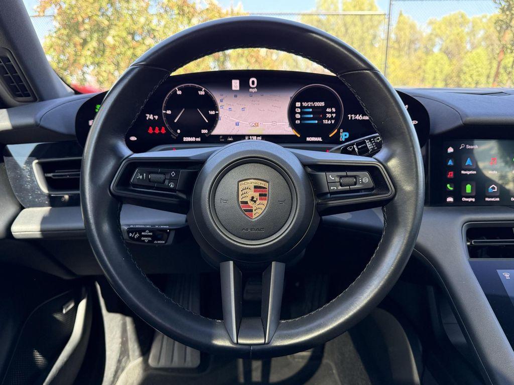 used 2022 Porsche Taycan car, priced at $66,746
