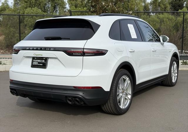 used 2023 Porsche Cayenne E-Hybrid car, priced at $109,999