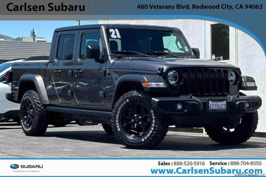 used 2021 Jeep Gladiator car, priced at $34,888