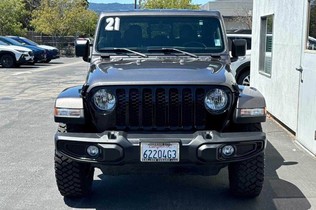 used 2021 Jeep Gladiator car, priced at $34,888