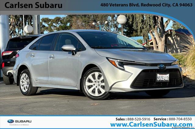 used 2023 Toyota Corolla Hybrid car, priced at $24,488