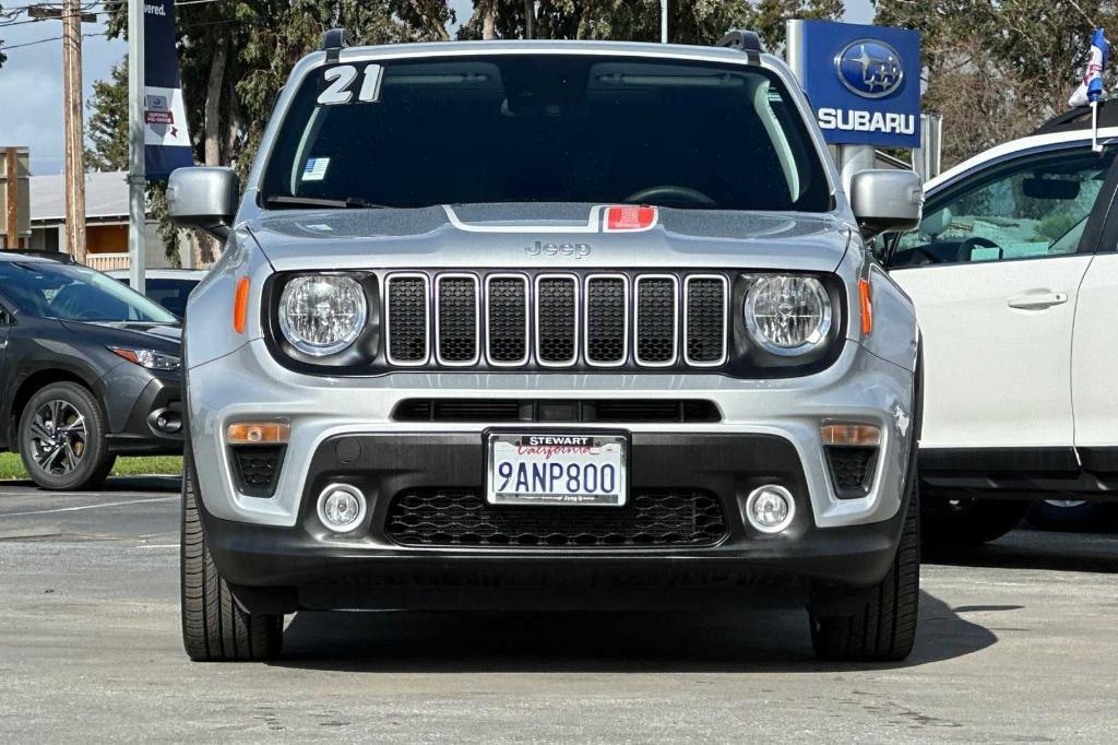 used 2021 Jeep Renegade car, priced at $18,488