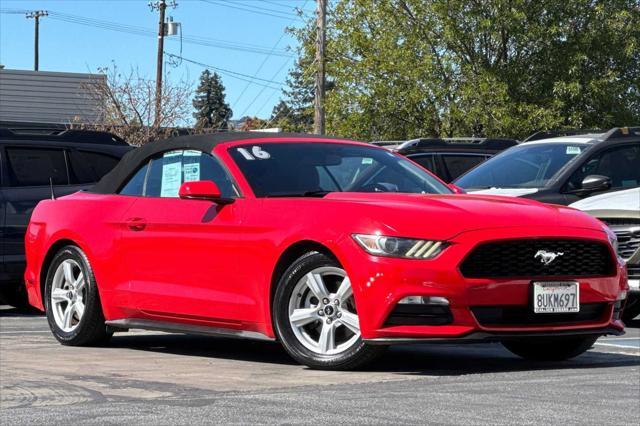 used 2016 Ford Mustang car, priced at $13,488