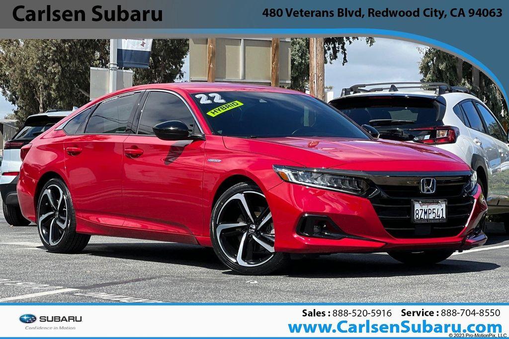 used 2022 Honda Accord Hybrid car, priced at $25,888