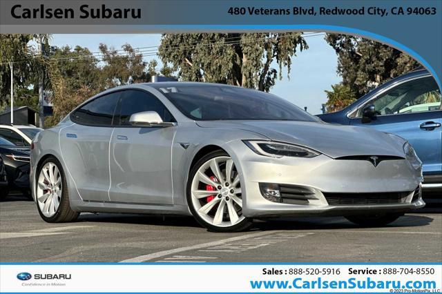 used 2017 Tesla Model S car, priced at $36,888