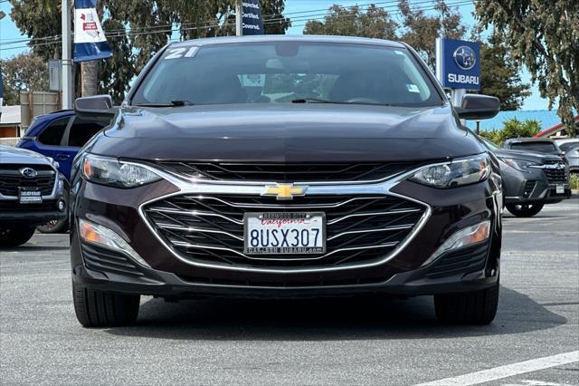 used 2021 Chevrolet Malibu car, priced at $15,488