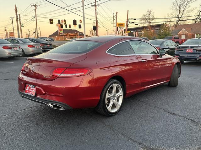 used 2017 Mercedes-Benz C-Class car, priced at $22,703