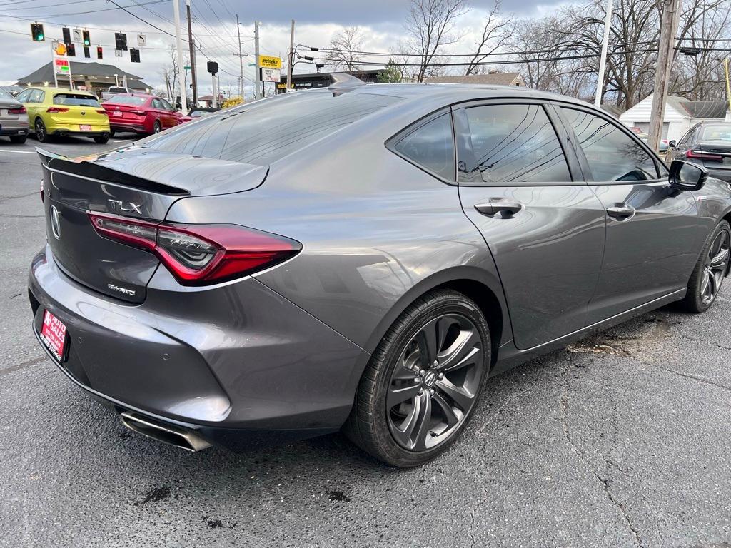used 2022 Acura TLX car, priced at $29,500