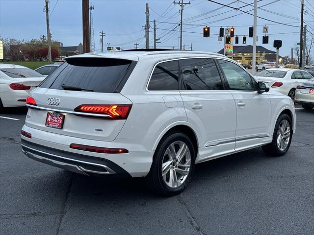 used 2021 Audi Q7 car, priced at $26,995