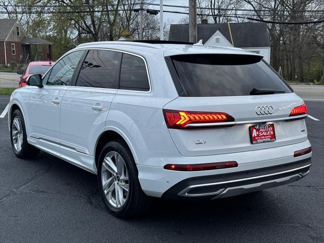 used 2021 Audi Q7 car, priced at $26,995