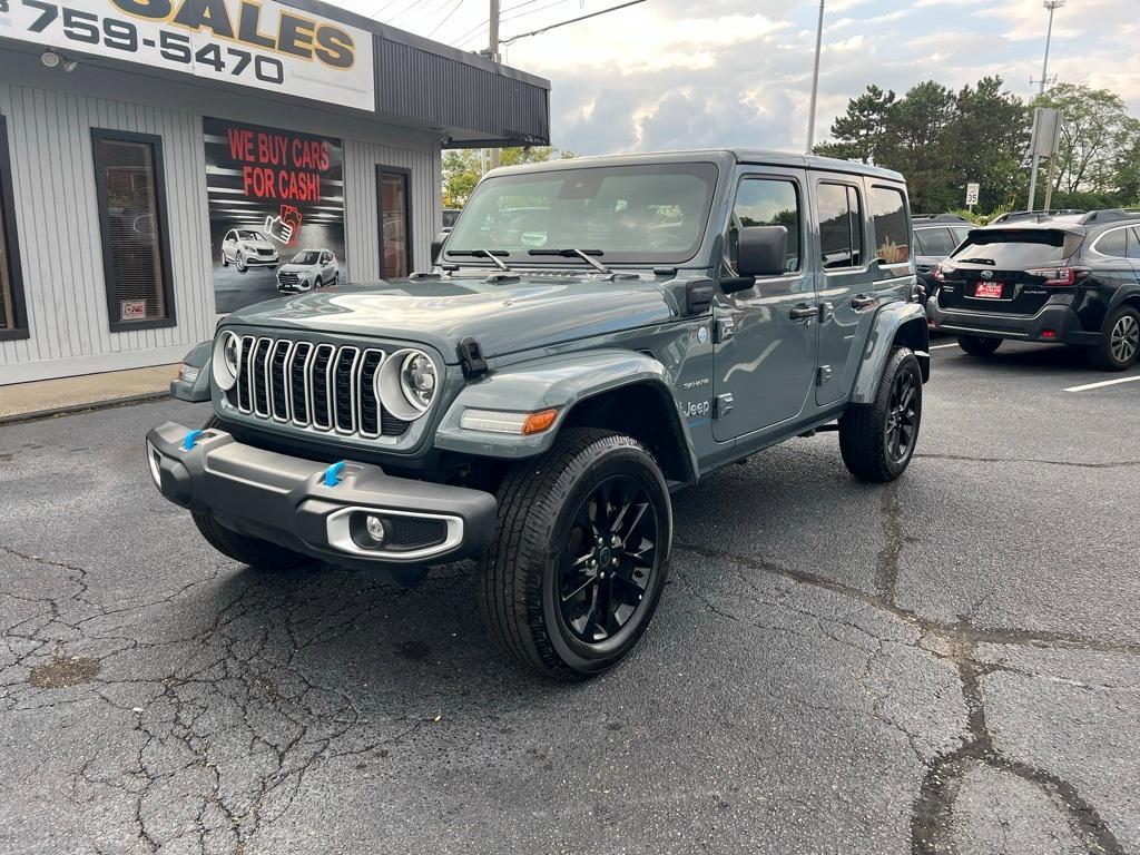 used 2024 Jeep Wrangler 4xe car, priced at $29,600