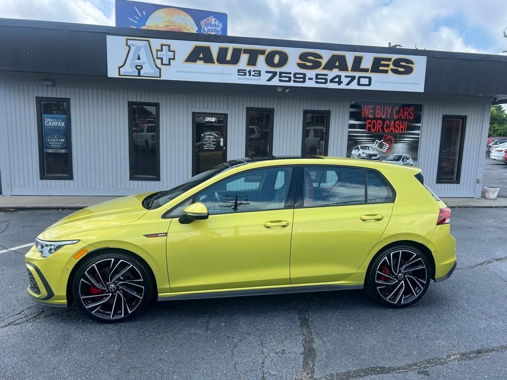 used 2022 Volkswagen Golf GTI car, priced at $25,995