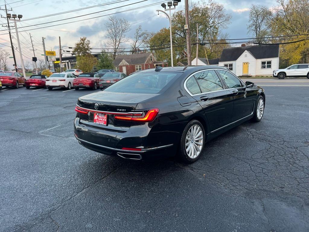 used 2021 BMW 740 car, priced at $32,500